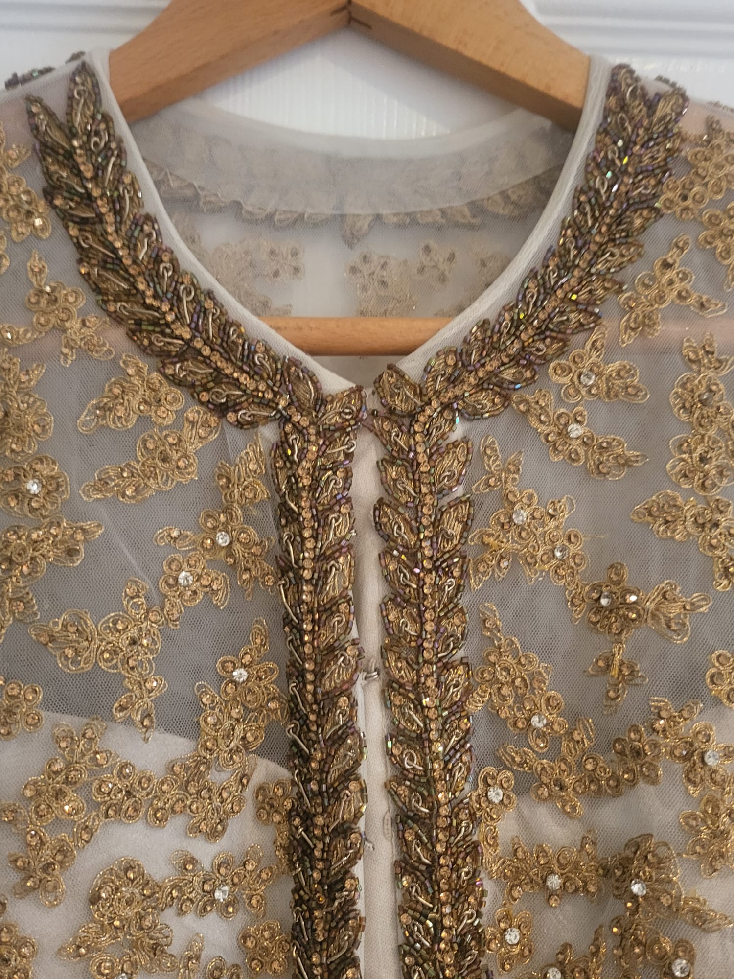 Gold Gown Unworn ladies size 10/12 from Seasons Mumbai - 2