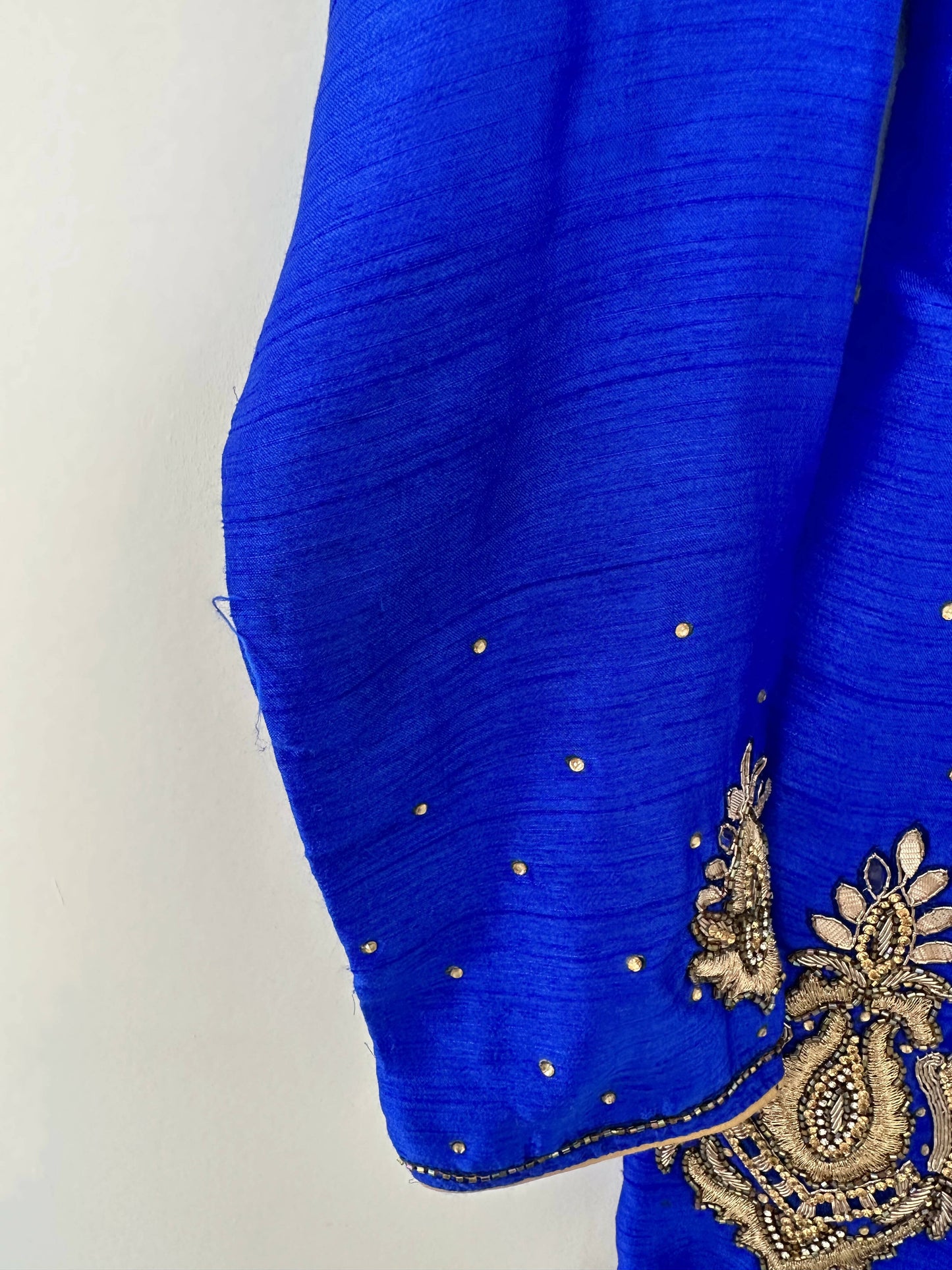 Royal blue salwar suit