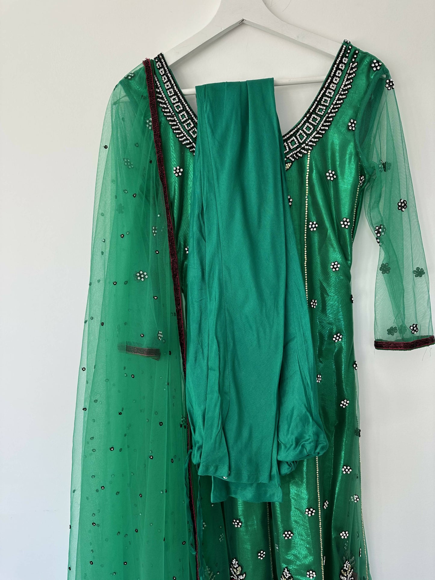 Forest Green Anarkali Suit/Dress