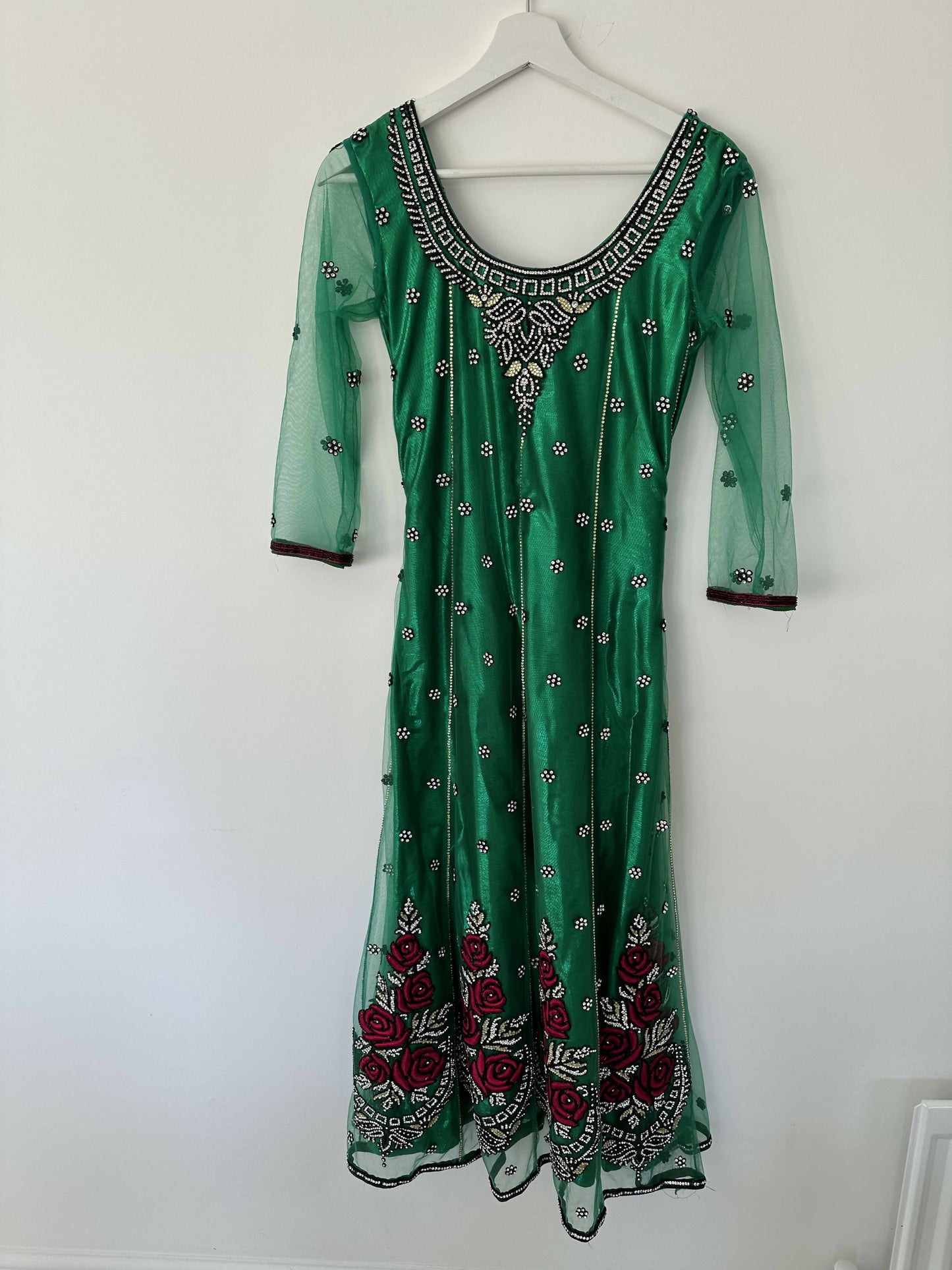 Forest Green Anarkali Suit/Dress