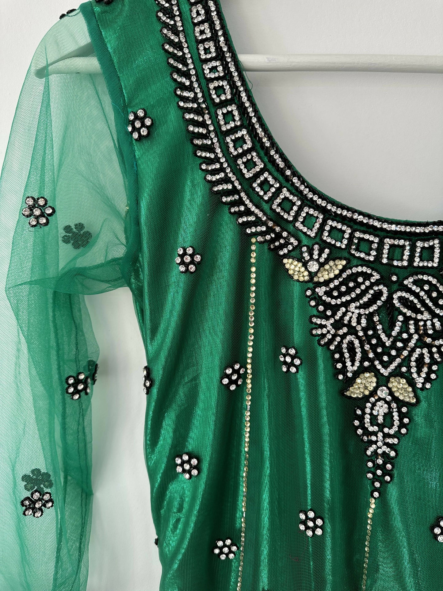 Forest Green Anarkali Suit/Dress