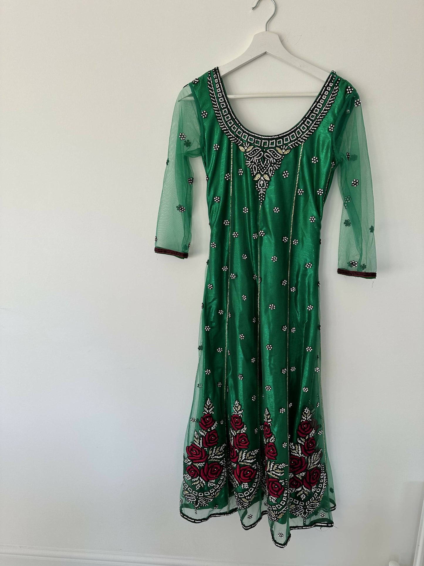 Forest Green Anarkali Suit/Dress