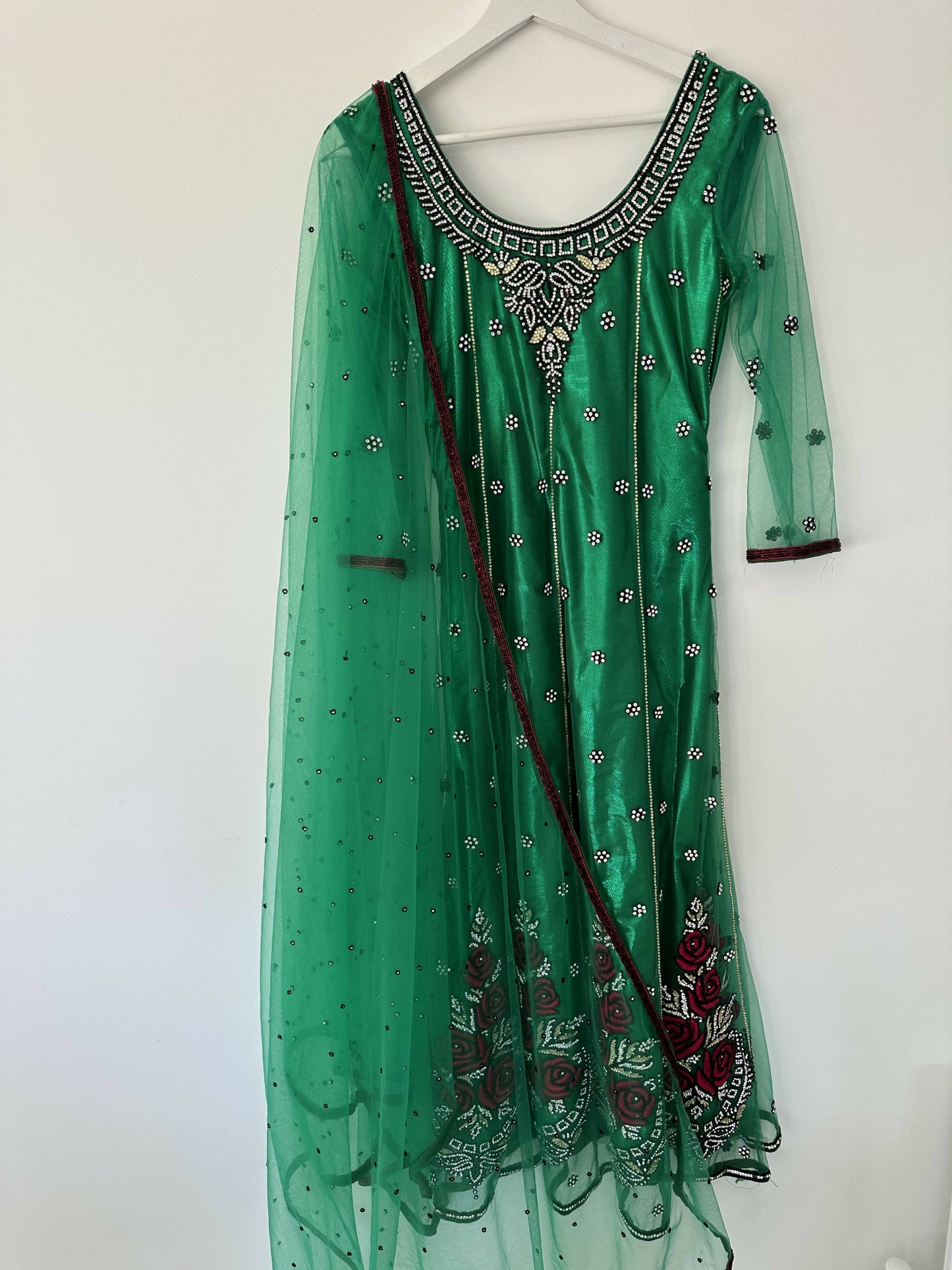 Forest Green Anarkali Suit/Dress